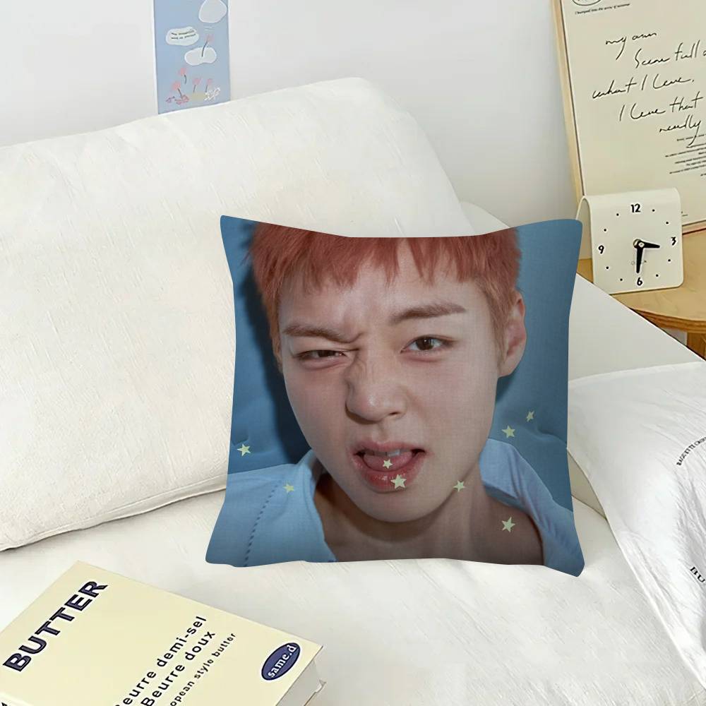 Korean Idol P-Park Ji-Hoon  Cushion Cover Inches Farmhouse Decor Home Throw Pillow Covers for Couch Decorations