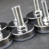 Screw-in Simple Adjustable Furniture Feet Nylon Base Levelers Furniture Hardware Floor Protector
