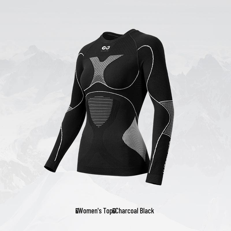 Unisex Schnelltrocknender Skianzug: Kältefeste Kompressions-Basisschicht für Outdoor-Sportarten