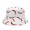 2023 Custom Sublimation Printing Double-Sided Bucket Hat All Over Printing Reversible Bucket Hats
