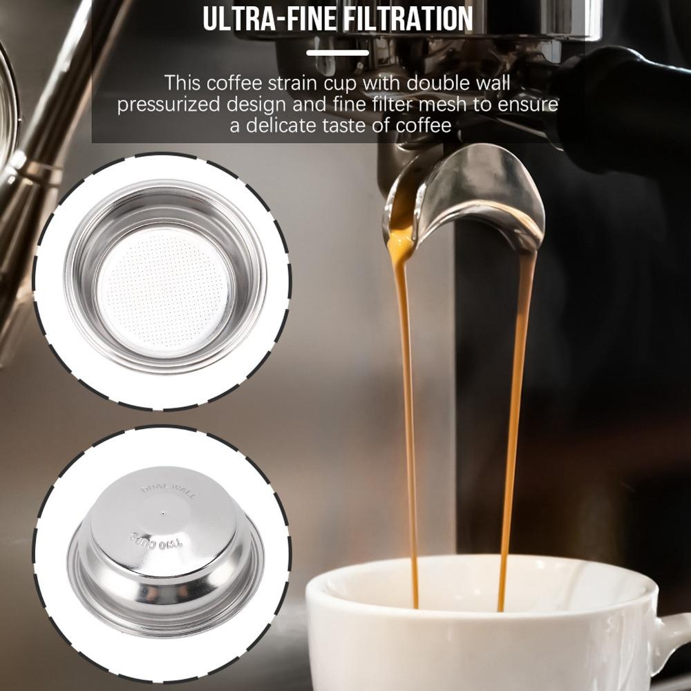 2pcs set 58mm Portafilter Basket Espresso Filter Basket For Portafilter Coffee Machine