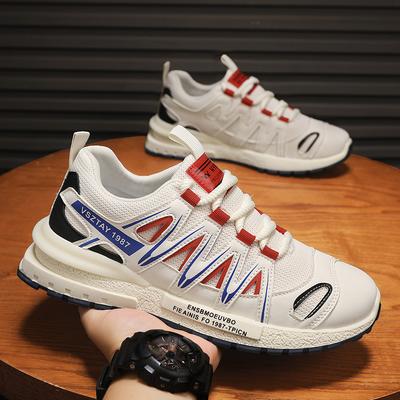 Lightweight Breathable Running Shoes Student Niche Trendy Slip-On EVA Sneakers Fashionable Casual Mesh Sports Shoes For Men