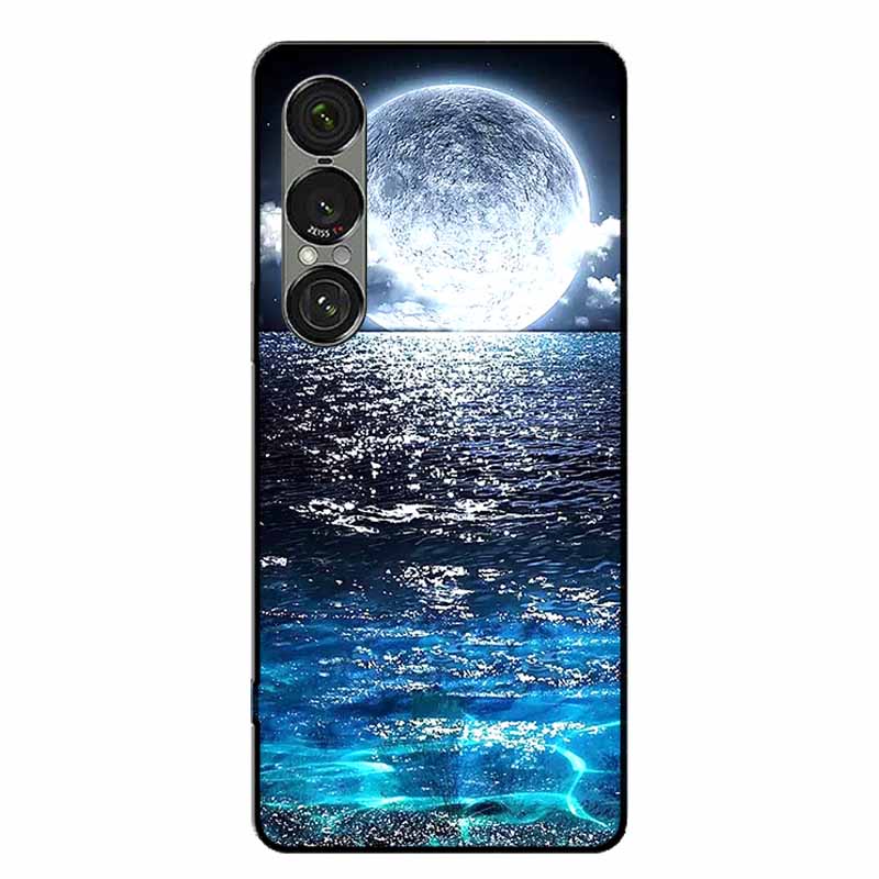 For Sony Xperia 1 VII / 1 VI / 1 V Cases Fashion Protective Silicone Back Cover For Xperia 1 VII Back Phone Capa Xperia 1V Funda