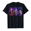 Lamian Noodles Kpop Demon Hunters Rumi Mira Zoey T-shirt For Men Women 100% Cotton T Shirts Short Sleeve Tops 1027-4