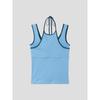 Saendeusaundeu (Women) String Layered Sleeveless Light Blue
