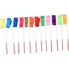 Kids Dance Ribbon Streamer Set 24 Pieces Assorted Colors 400x5cm Gymnastics Stick