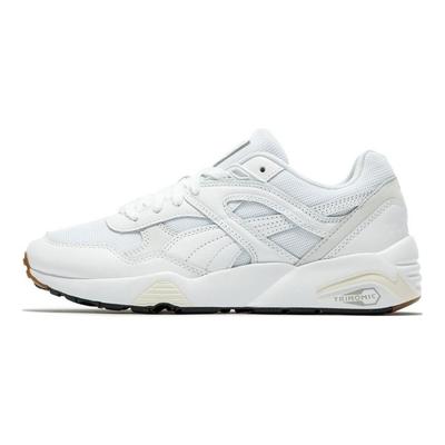 R698 75Y Prm Stoff Einfarbig Frische Low-Top Lifestyle-Sneaker Unisex-Sneaker Weiß 393403-02
