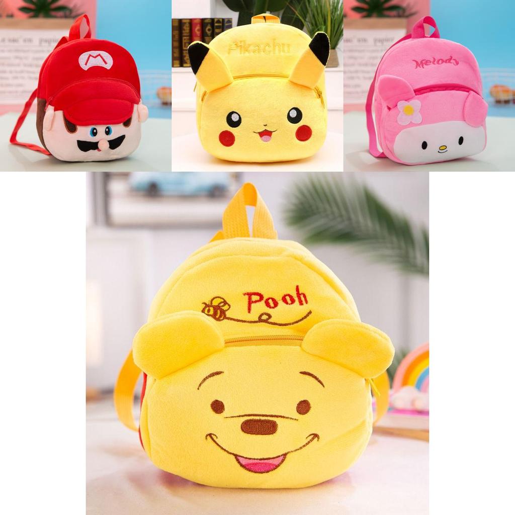 Adorable Kids Children Plush Mini Backpack For Kindergarten Students And Outdoor Adventures