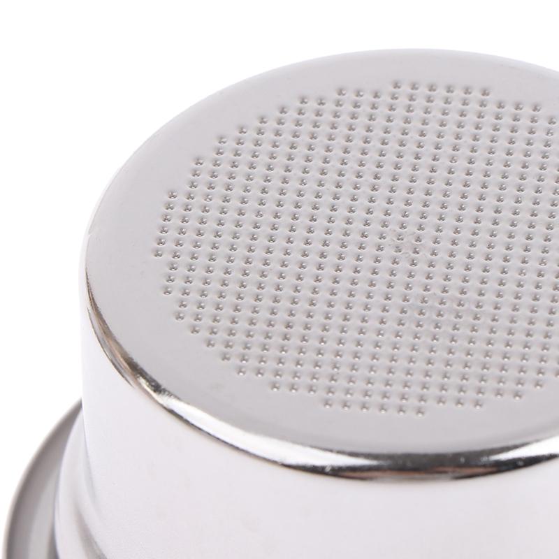 58mm Edelstahl Vier-Tassen-Pulverschale Kaffeemaschinen-Griff Filterkorb Wiederverwendbare Kaffeefilter