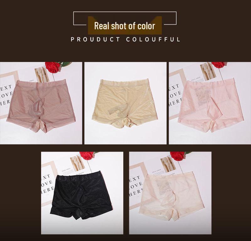 Ultra Sheer Ice Silk Stockings & Panties - Silky, Lustrous, Unisex, Plus Size, Nude Feel, Sexy Water Light.