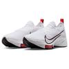 Nike Air Zoom Tempo NEXT% White Light Crimson Men Sneakers Platinum-Tint Black CI9923-105