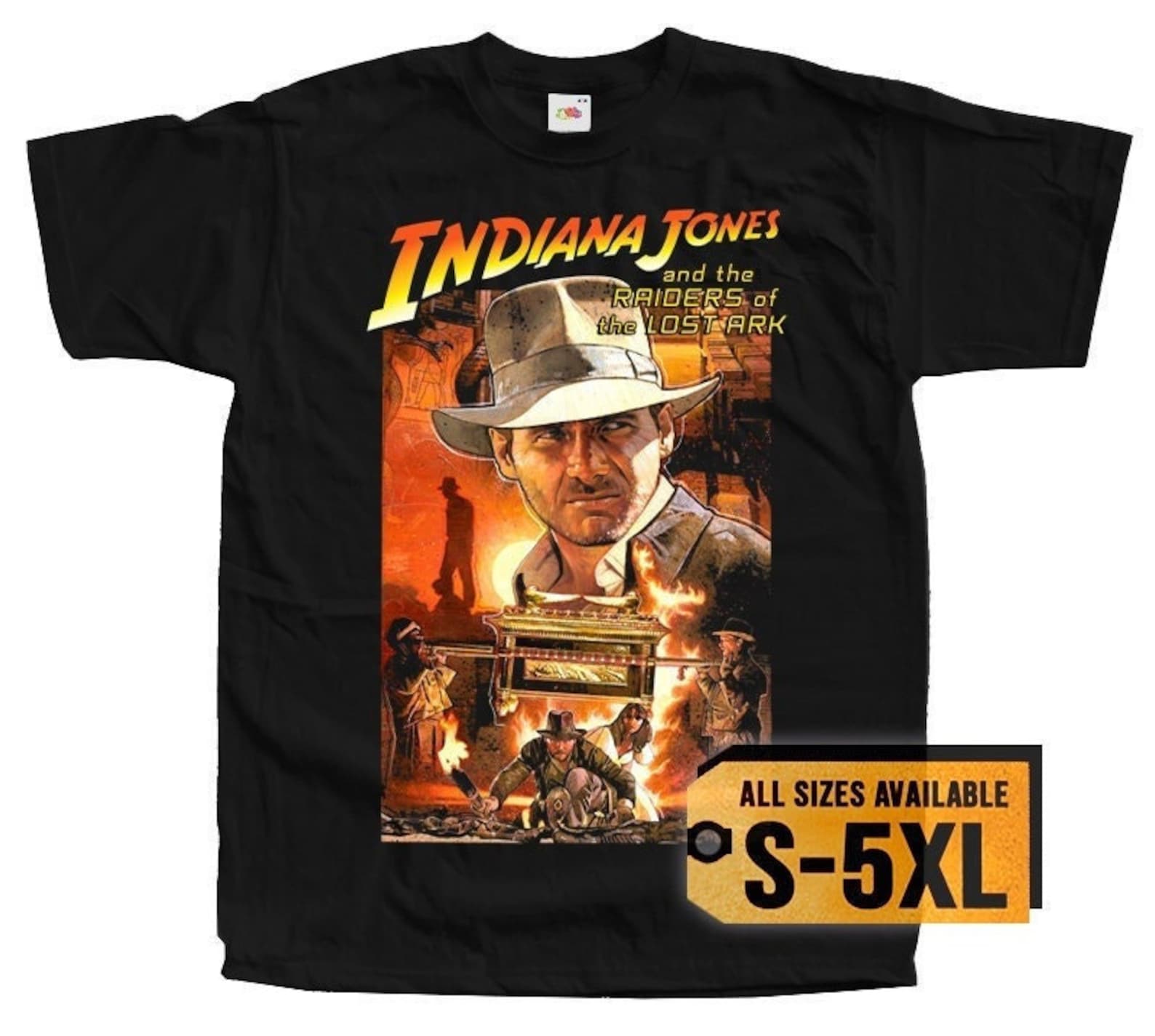 Indiana Jones V7 Poster Men T-Shirt all sizes S-5XL M