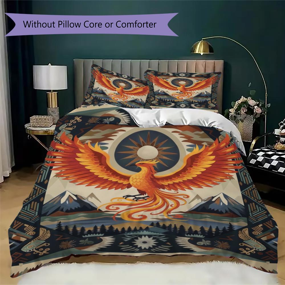 Tribalism Animal Pattern Bedding uilt Set uilt Cover Pillowcase Home Decoration Birthday Gift (1 * duvet cover + 2 * pillowcase  without core)74