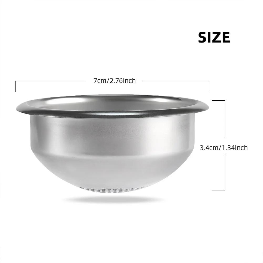 58mm FOR SEMI Bottomless Coffee Filter Basket Stainless Steel Portafilter Portafilter Espresso Maker Accessories