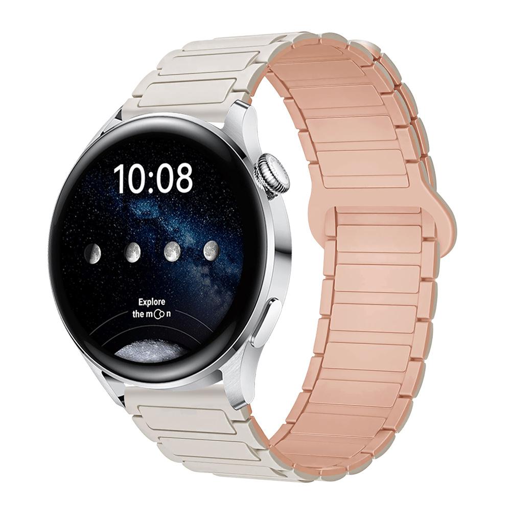 18mm 22mm 20mm Magnetic Silicone Strap For Samsung Galaxy Watch 7 6 5 4 44mm 40mm Sports Band For Galaxy Watch 4 6 Classic 47mm Huawei GT 4/5/6 41mm