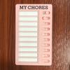 Children's Weekly Self-Discipline Planner for Elementary Students