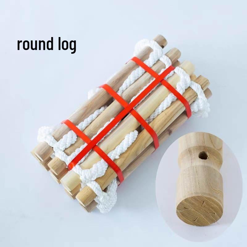 5m Wooden Rung Emergency Escape Rope Ladder