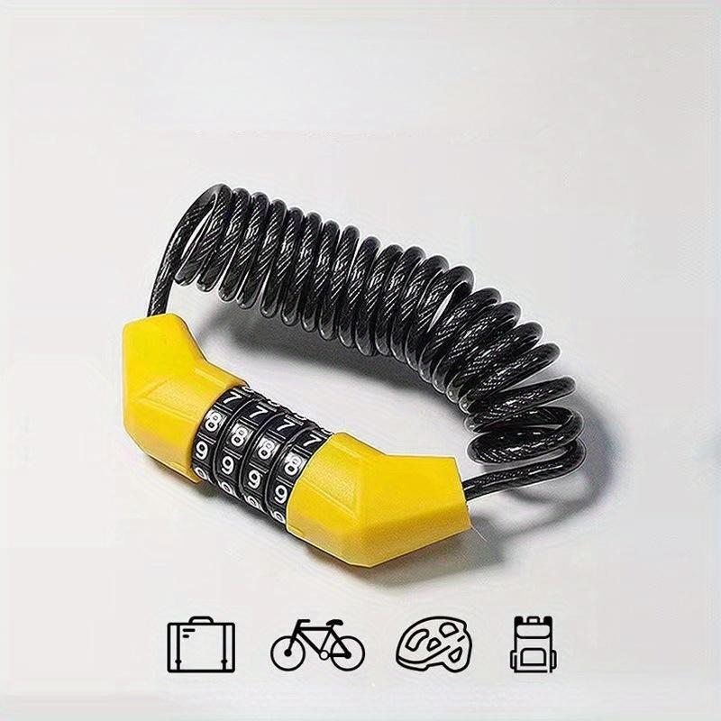 Bicycle Lock, Anti-theft Password Lock, Mountain Bike, Portable Bike Lock, Electric Bike Lock, Chain Lock, Bike Accessories