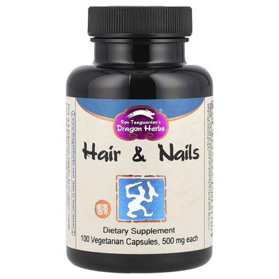 Hair and Nails Supplement, 500 Mg, 100 Veggie Capsules
