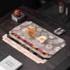 Chinese Style Tea Towel Tea Waterproof Table Mats Creative Brocade Rabbit Drink Coaster Table Mat Fresh Tea Towel Napkins New