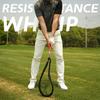 Golf Swing Rope Trainer with Anti-slip Handle Golf Swing Speed Power Training Aid Men Women Golf Resistance Rope Practice Equipment Golf Accessories