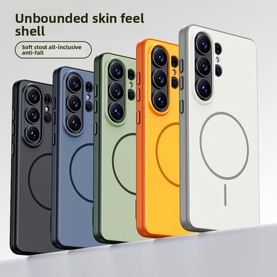 Magnetic Wireless Charging Phone Case for Samsung Galaxy S26 S25 S24 Ultra S26Ultra S25Ultra for Magsafe Shockproof Back Cover