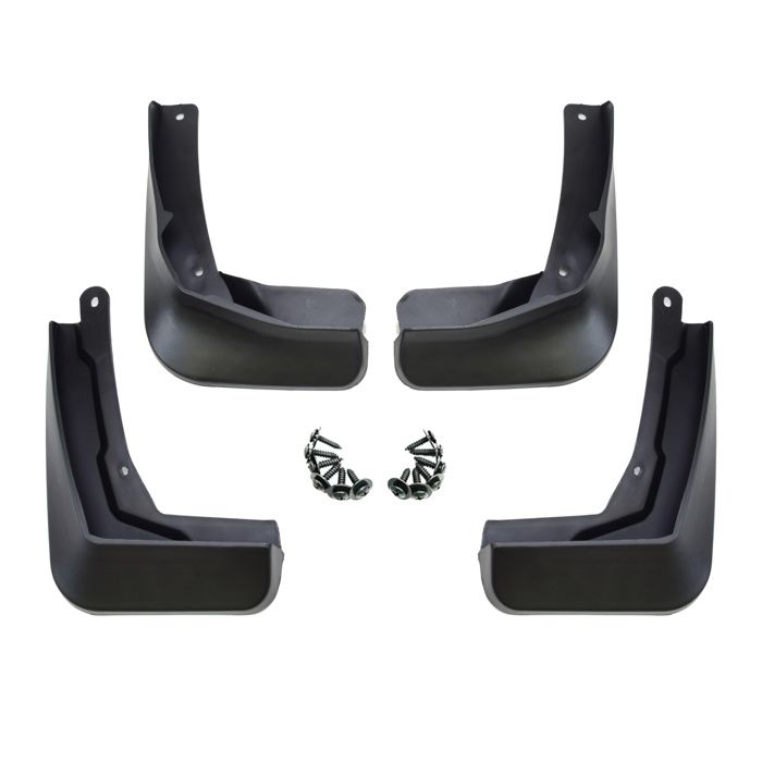 Bavettes garde-boue - J&amp;J Automotive - Volkswagen Golf 7 Sportsvan - 4 pièces - Durable - Facile à assembler
