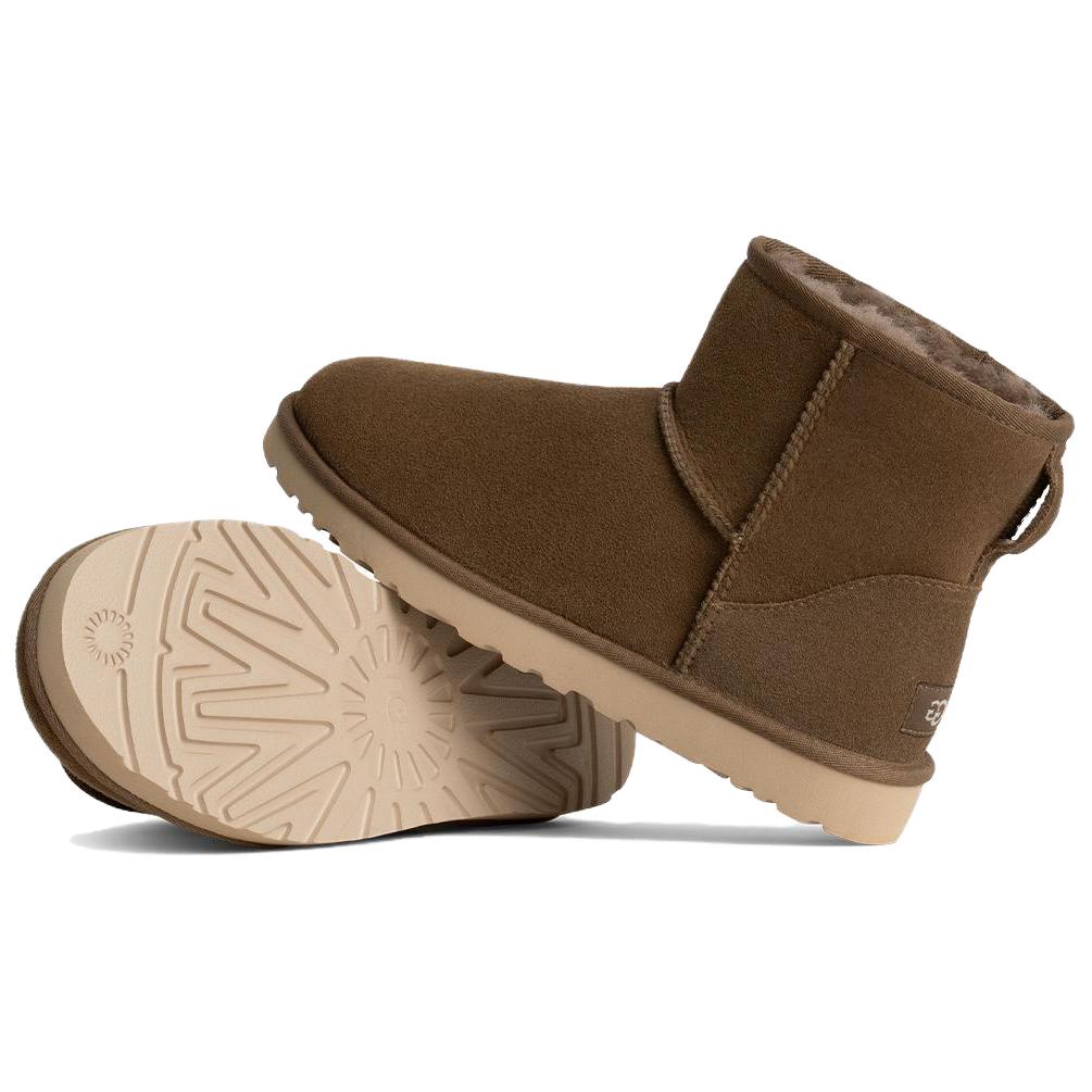 UGG Classic Mini Boot Hickory Men Sneakers Brown 1002072-HCK