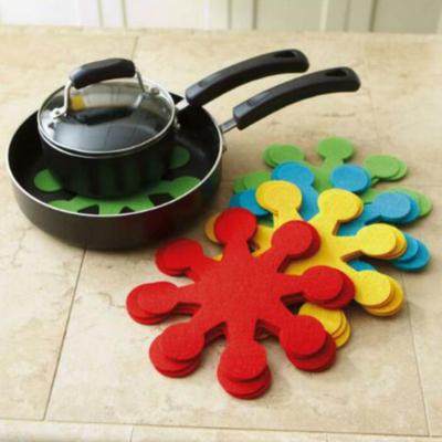 Anti-Scratch Pads Dividers Cup Mats Drinking Coasters Dining Table Decorations