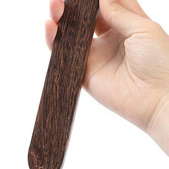Sandalwood Educational Pointer and Teaching Stick, Solid Wood Ruler Paddle for Classroom Use.