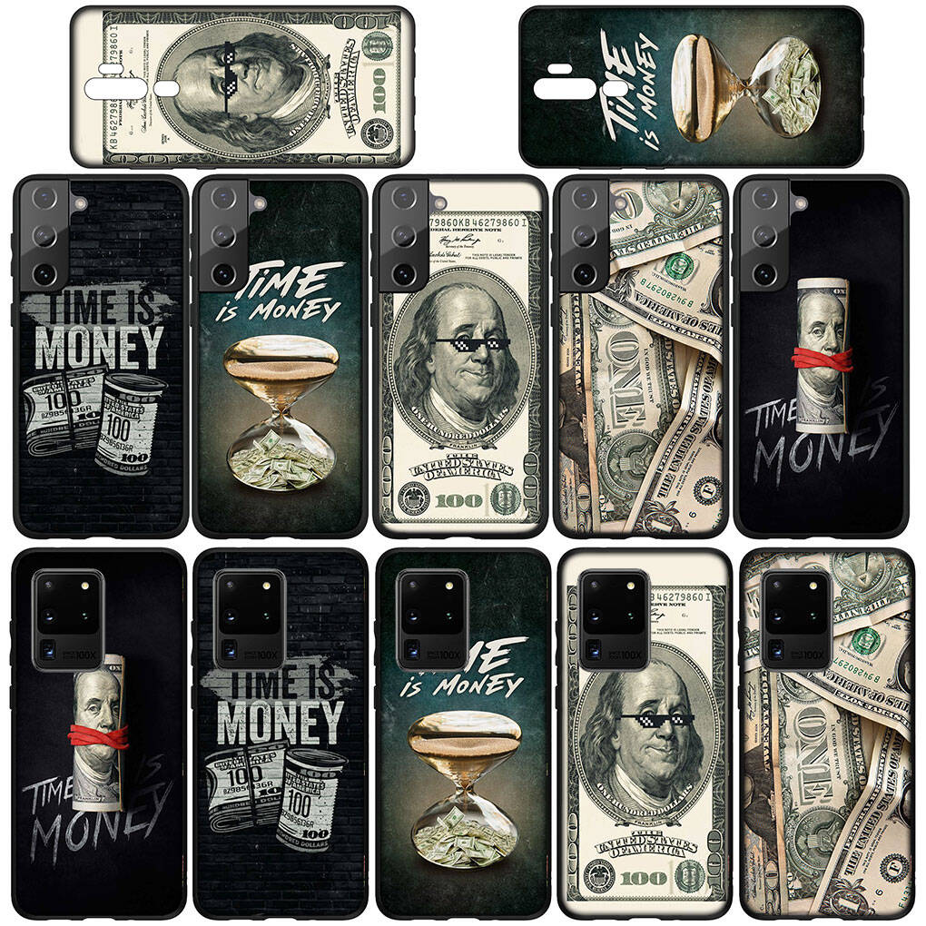for Samsung Galaxy S25 S24 S23 S22 Ultra FE Plus A17 A37 A57 A56 A55 A06 A16 A15 A36 A26 A35 A05 A25 A54 A34 Case Money One Hundred Dollars 100 Cover