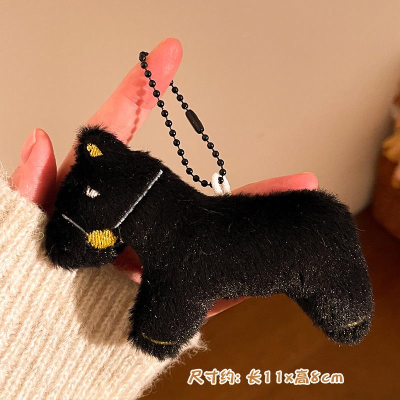 pony pendant plush doll lucky small gift activity small gift car bag key pendant