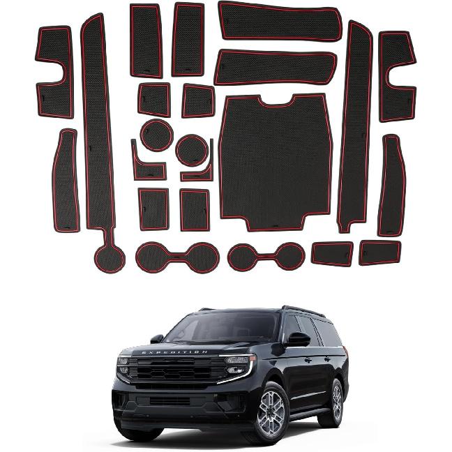 

SHAOHAO для 2025 2026 Toyoa Corolla Cross Килимки для центральної консолі для 2022-2024 2025 2026 Toyota Corolla Cross Аксесуари (L/LE/XLE/Гібрид S/Гібрид 2025 2026 Expedition
