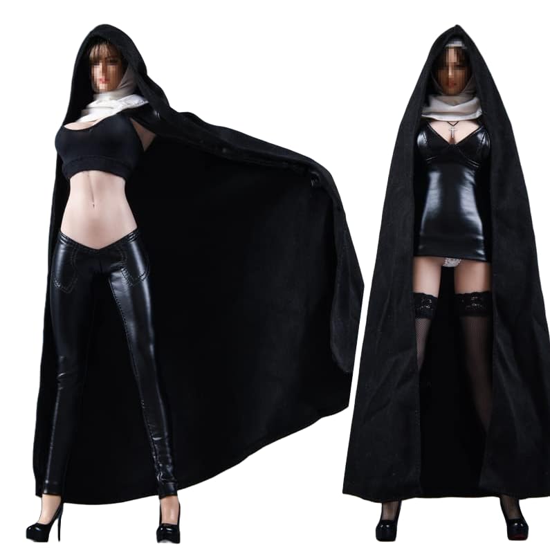 

HiPlay 1/6 Scale Figure Clothes Set for Church Girl/Nun Dolls, Compatible with TBLeague Body, CM167(B)