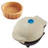 Toffy Edible Dish Maker K-TU1, Eat Right Away with the Dish, Perfect for Quiche, Mini Gratin, and Home Parties, Milky White (K-TU1-MW)