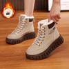 Women's Boots Plus Size Zipper Casual Sports Boots Warm Short Boots Winter Warm Short Boots