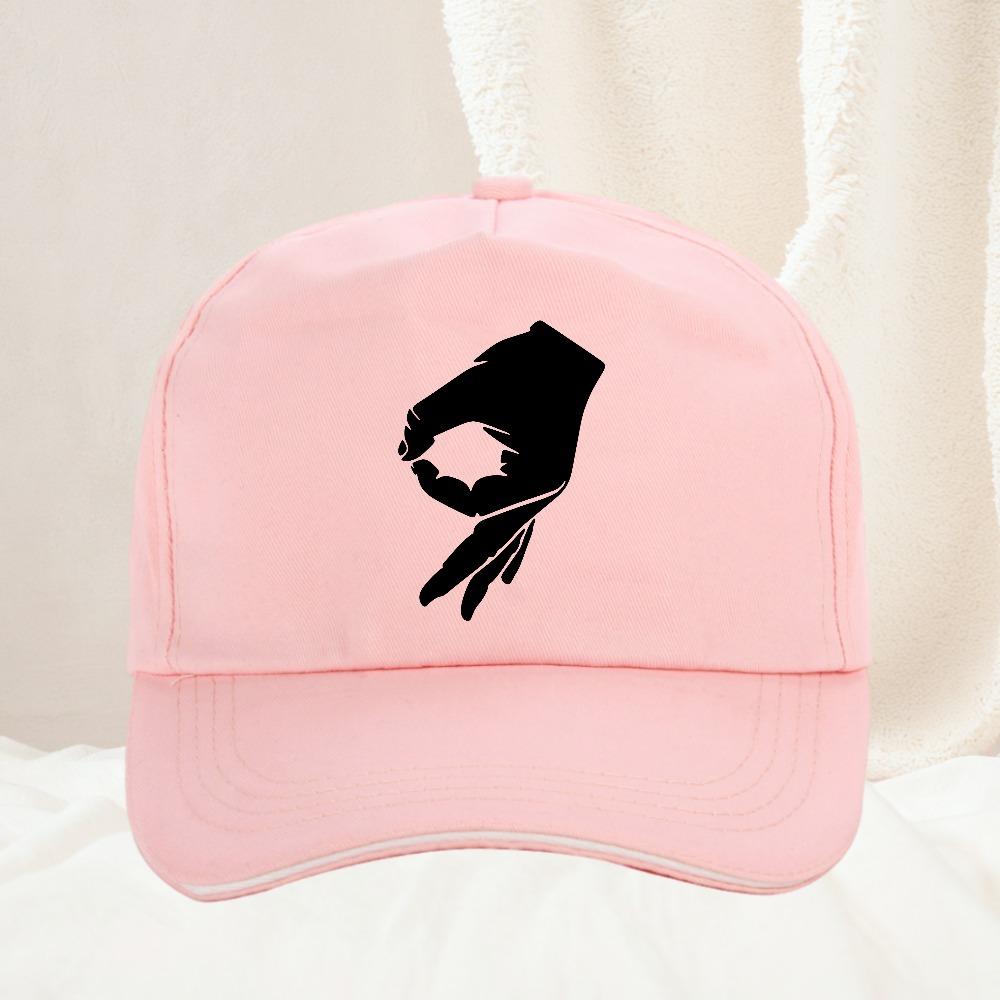 HOT SALE You Looked Made You Look Circle Finger Game Ok Hand Prank Baseball Cap design OK circle hand hat