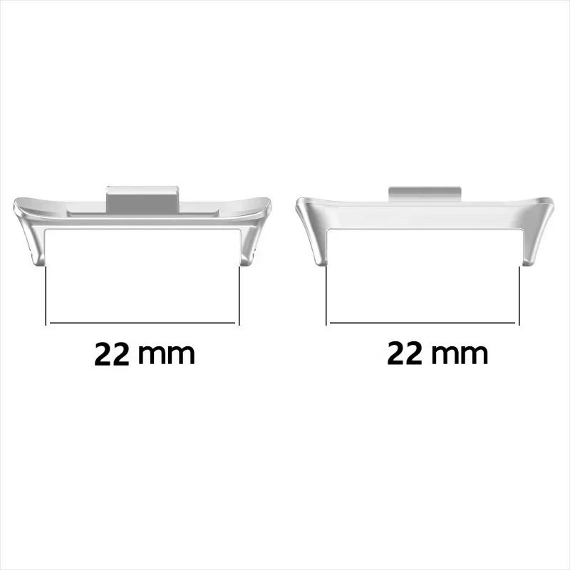 1pair Adapter For Redmi Watch 4 Watchband Strap Connector Bracelet 316L Stainless Steel Accessories
