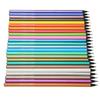 24pcs Colored Pencils 24 Color Metallic Wooden Barrel Coloring Pencils for Doodling Handbook Drawing