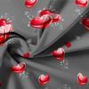 3pcs Duvet Cover Set,Romantic Valentine'S Day Peach Heart Print Bedding, Love Printed Fashion Classic Soft And Comfortable