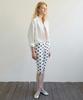 Aobteu Capri Ribbed Leggings - Dot