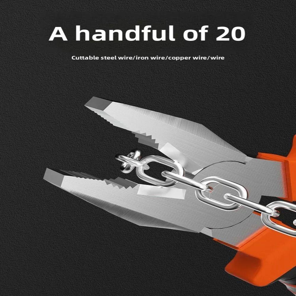 Cable Cutting Wire Stripping Pliers Large Opening Multifunction Hand Tool Metal Wires