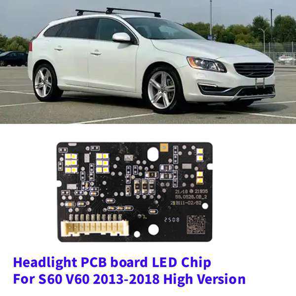 LED-Chip-Platinenpaar für Volvo S60/V60 Hohe Ausstattung (16-Licht)