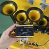 Loud 36 Sound Musical Horn 12V 24V Six Tube Electronic Control Air Horn Universal Automotive Truck Accessory