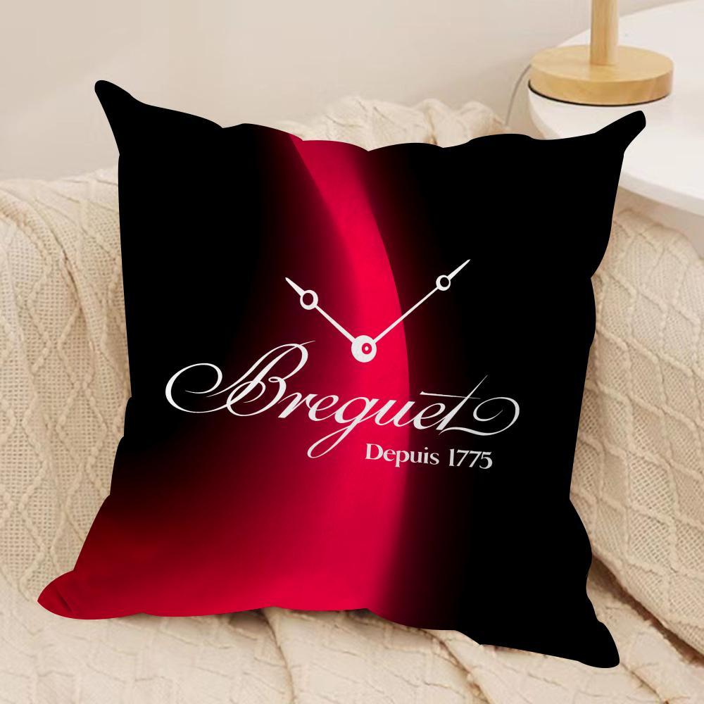 Luxury BBreguets Cushion Cover Pillowcase Ultra Soft Skin Friendly Fabric Cloud Like Comfort  Concealed Zipper