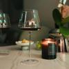 Křišťálová burgundská sklenice na červené víno Elegantní luxusní velká mísa Konkávní základna Sklenice na stopce na šampaňské Šumivé pití Bar Párty