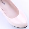 Fashion Shoes Ladies Pumps Medium Heel Nude Sexy High Heels Weeding Shoes Women Office Work White Pumps Party Shoes