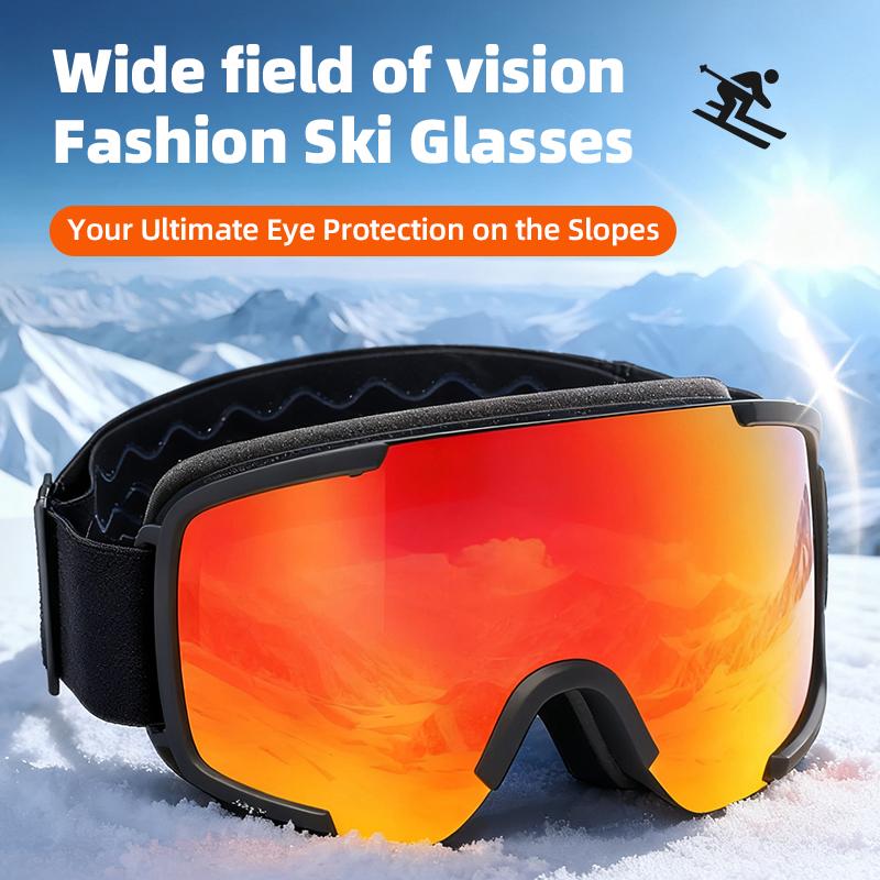 New Ski Goggles for Men Women UV Protection Anti Fog Snowboard Goggles Outdoor Sports Winter Gear