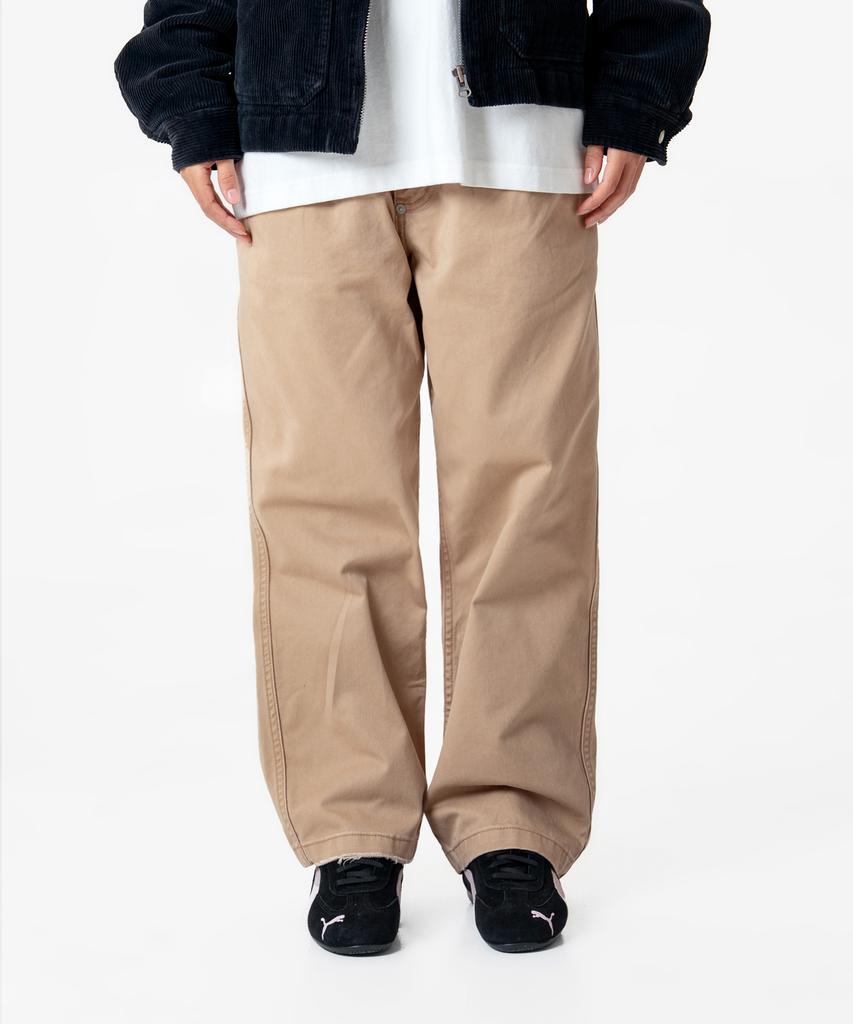 Mideueobdeiteu Straight Cotton Pants_Beige