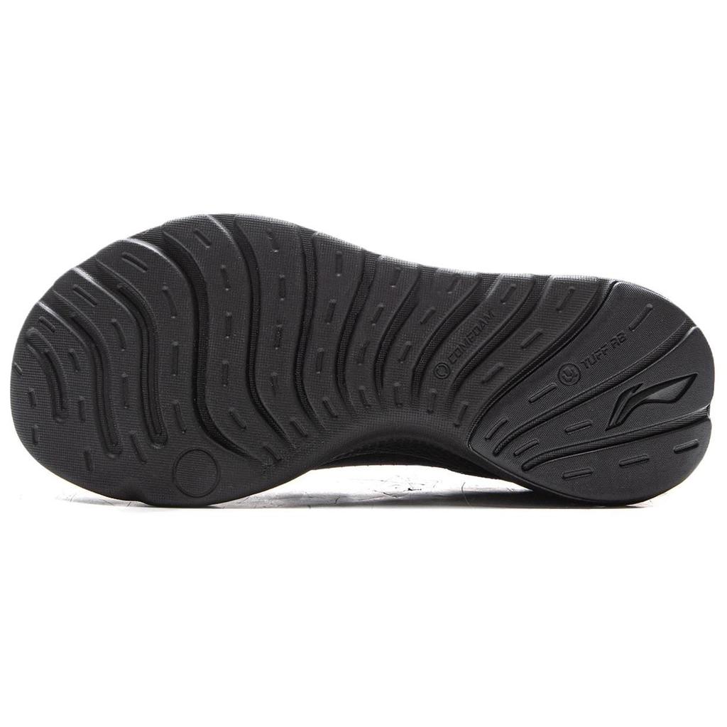 Zapatos Casuales de Caña Baja Transpirables Li Ning para Hombre Negro AGLV133-2
